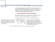 Tablet Screenshot of faredealshipping.com
